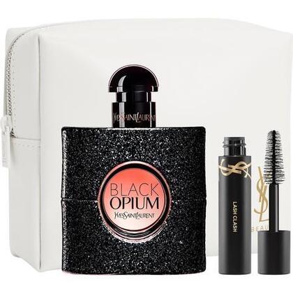  Yves Saint Laurent BLACK OPIUM Coffret eau de parfum +mascara + trousse  1 of 4 