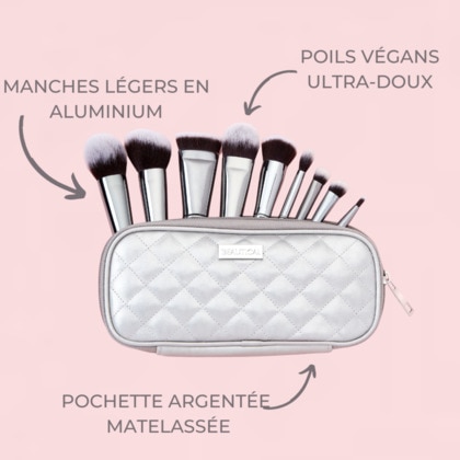 Set de pinceaux maquillage