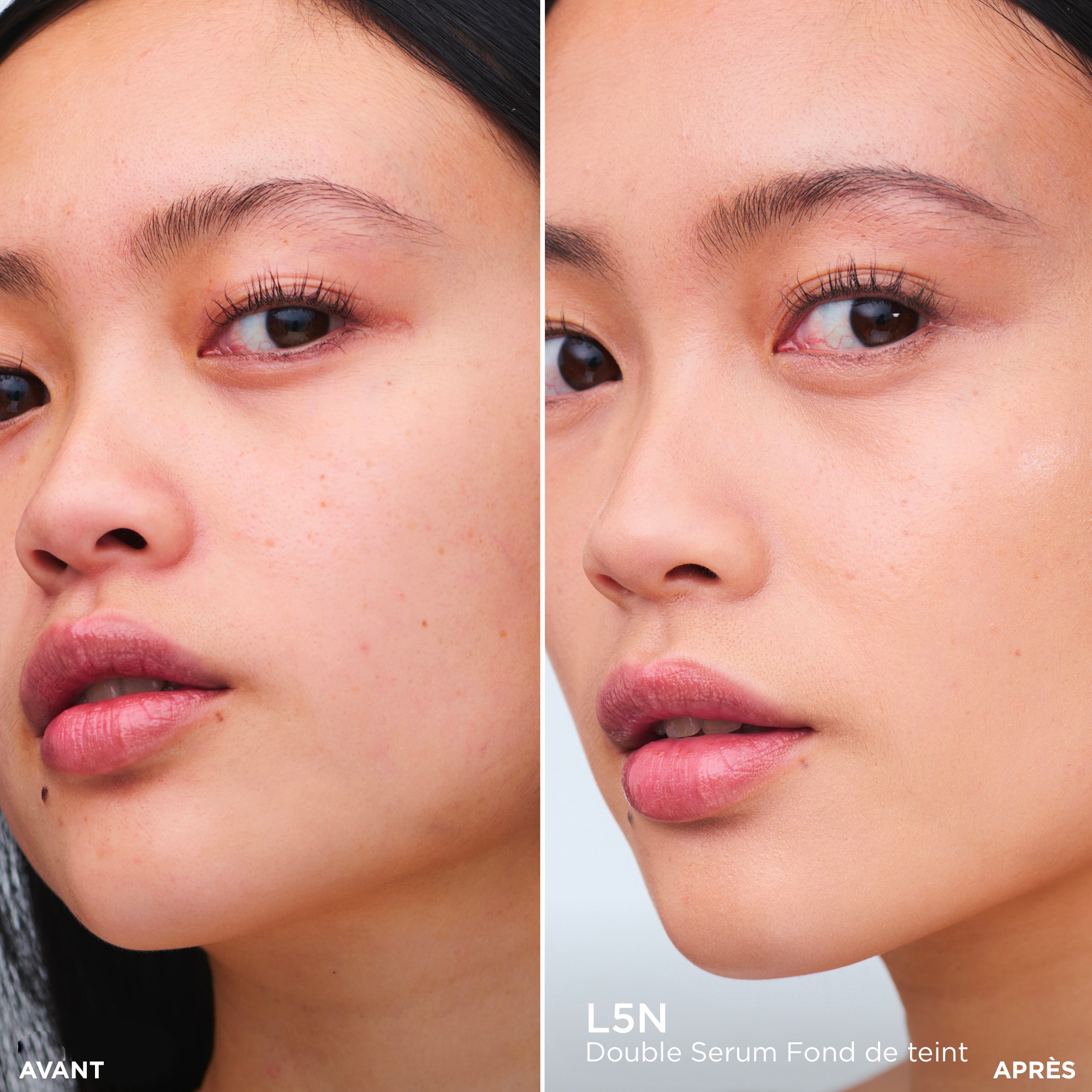Double serum fond de teint