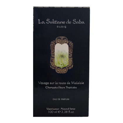 100ML La Sultane de Saba VOYAGE SUR LA ROUTE DE MALAISIE Eau de Parfum Champaka et Fleurs Tropicales  1 of 2 