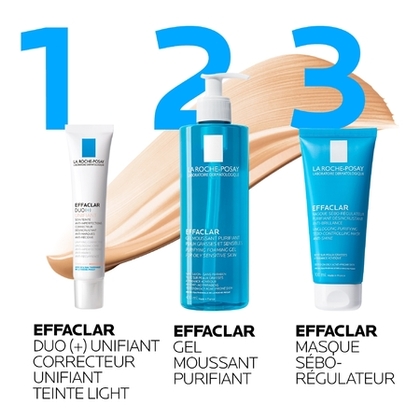  LA ROCHE POSAY EFFACLAR DUO (+) Soin correcteur teinté unifiant anti-imperfections SPF20  1 of 4 