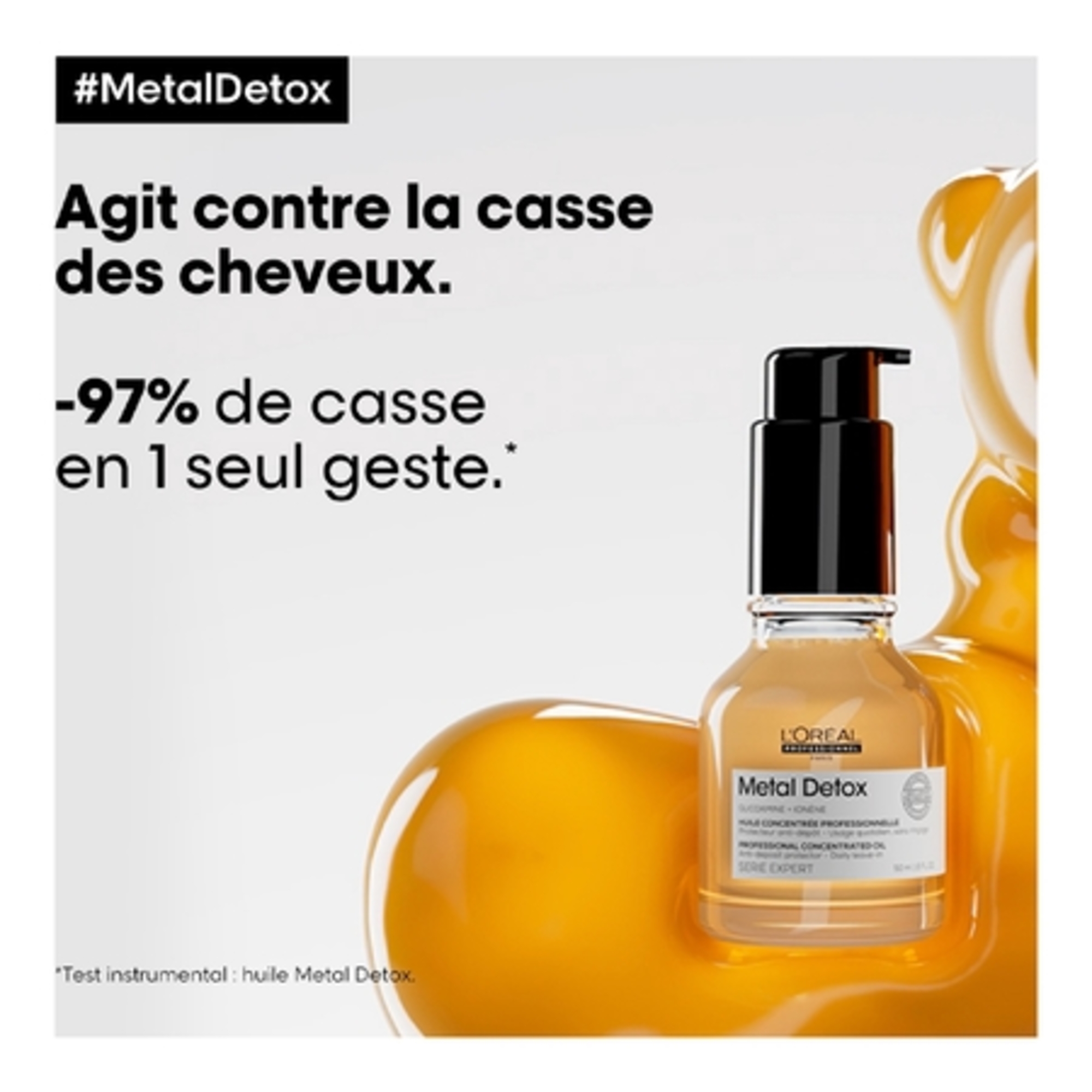 Huile concentrée protectrice anti-dépôt