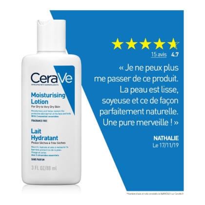 104G CERAVE LAIT HYDRATANT Lait hydratant visage & corps peaux sèches à très sèches  1 of 4 