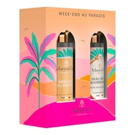  MARGOT & TITA COFFRET DUO WEEK-END AU PARADIS Eau de parfum et huile seche  1 of 2 