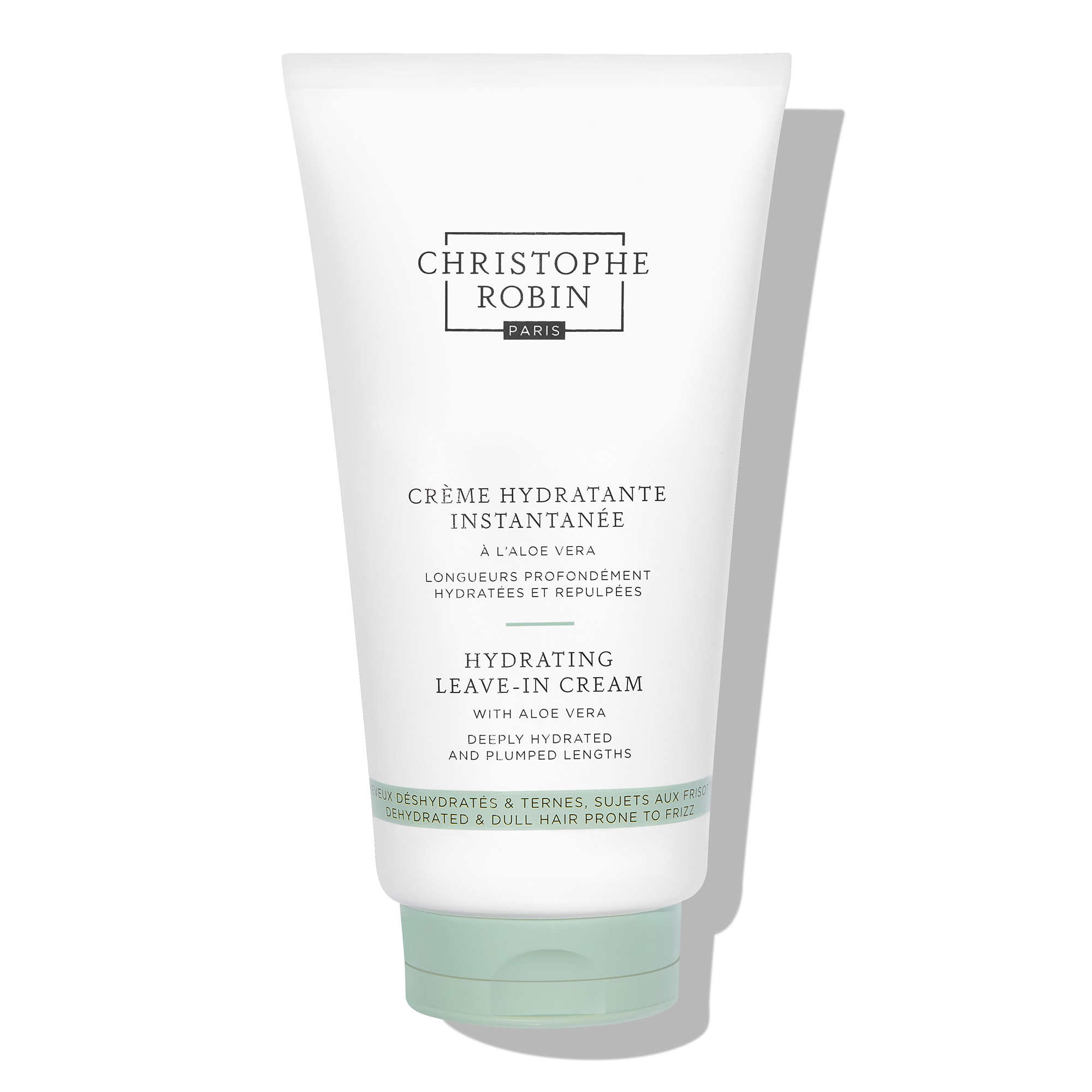 Christophe Robin - Hydratant - Crème Hydratante Instantanée À L'aloe Vera - 200ml