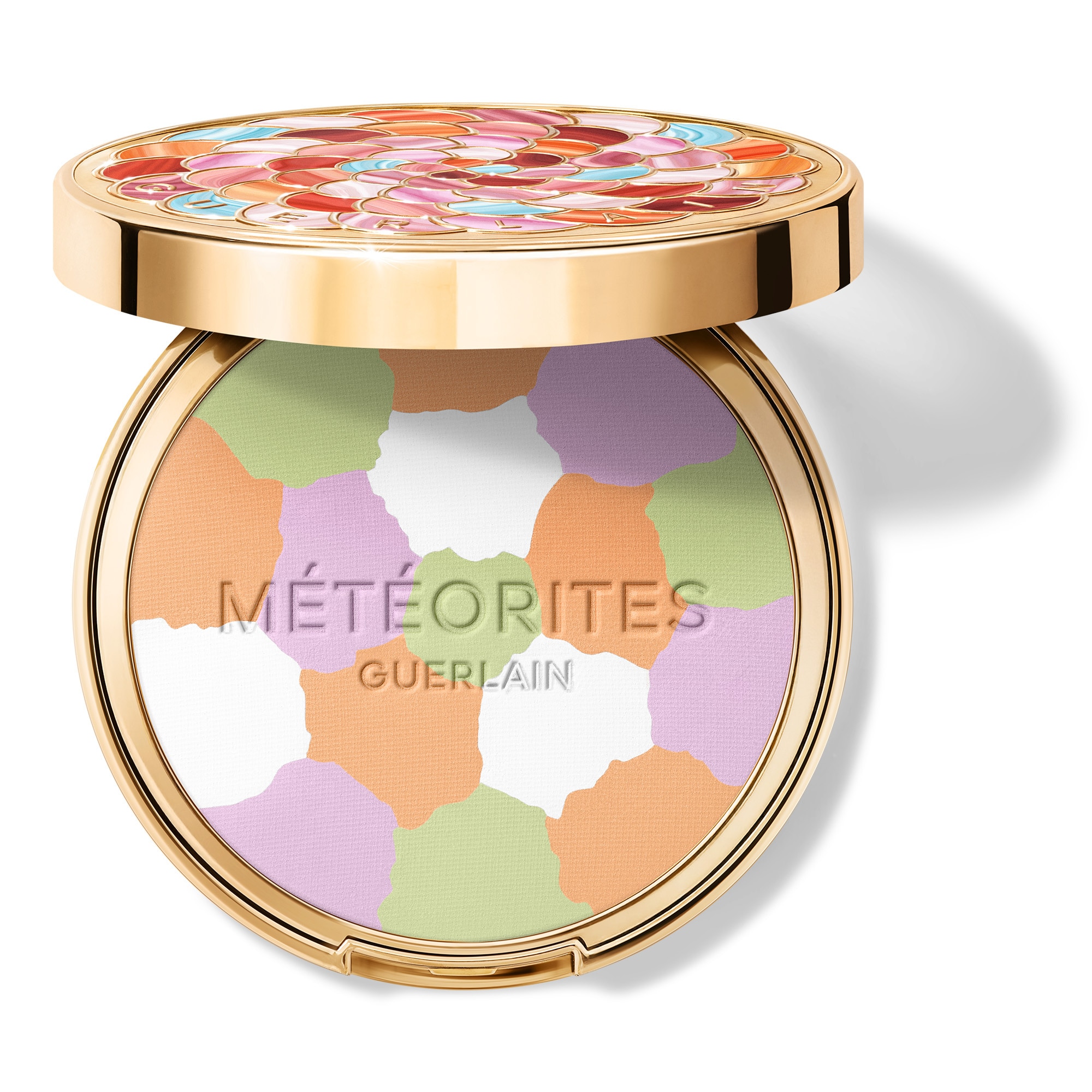 Guerlain - Météorites - Poudre Compacte Matifiante Et Fixante - 02 - Cool / Rosé