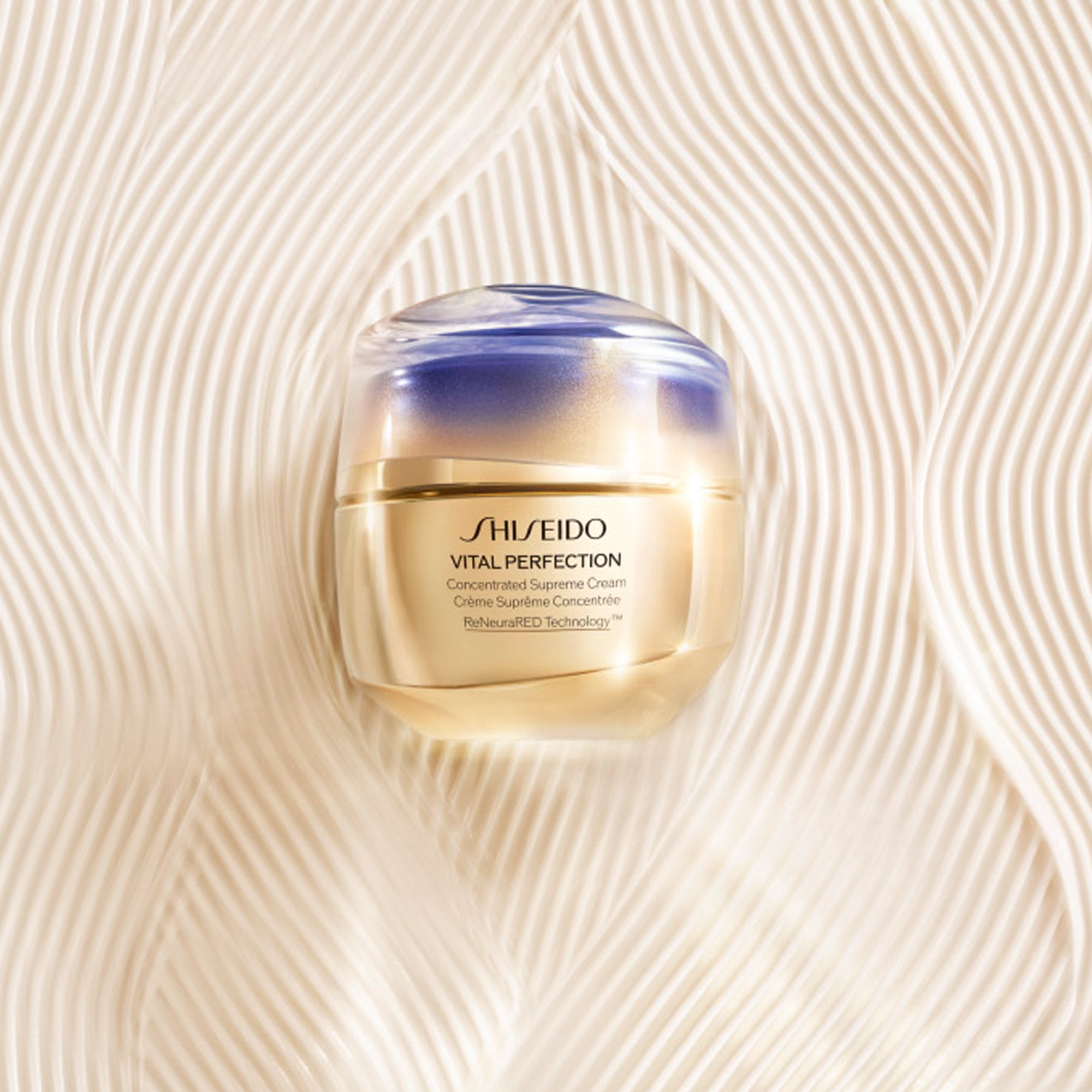 50ML Shiseido VITAL PERFECTION Crème suprême concentrée - rechargeable  1 of 4 