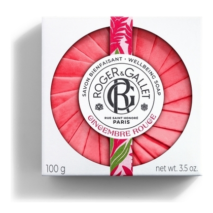 100G Roger & Gallet GINGEMBRE ROUGE Savon bienfaisant  1 of 4 