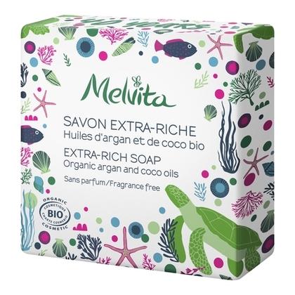 100G MELVITA EDITION LIMITEE 40 ANS Savon extra-riche  1 of 2 