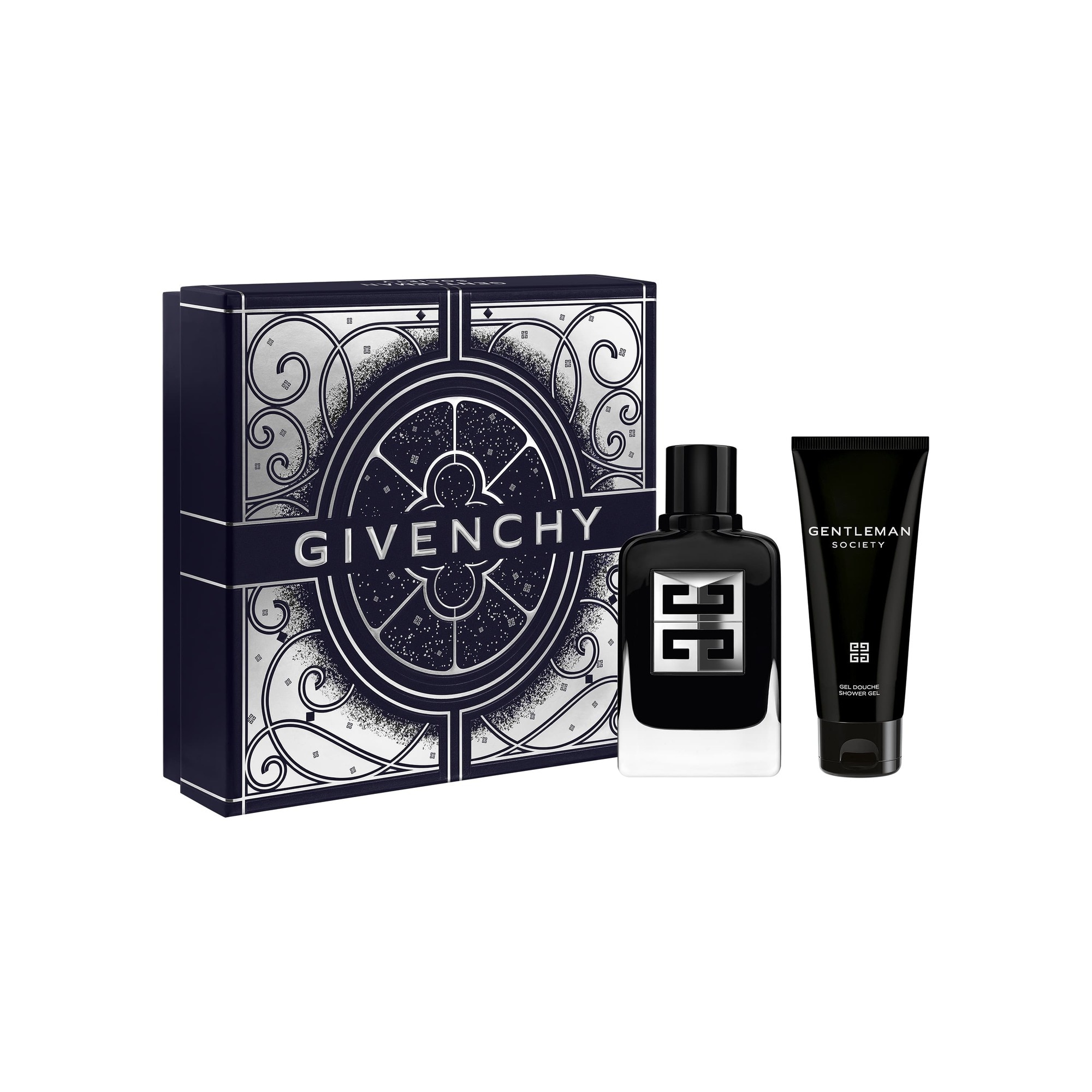 GIVENCHY GENTLEMAN SOCIETY Coffret eau de parfum + gel douche cheveux et corps  Coffret eau de parfum + gel douche cheveux et corps