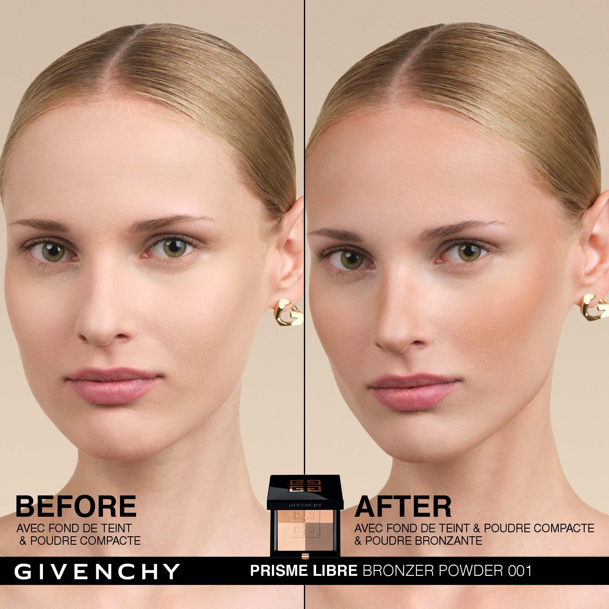  GIVENCHY PRISME LIBRE BRONZER POWDER Poudre bronzante et sculptante 4 couleurs  1 of 4 