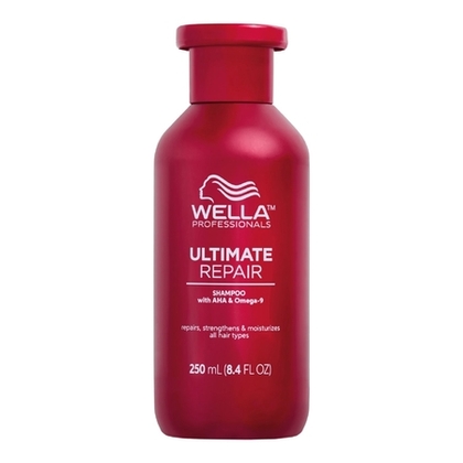 250ml WELLA PROFESSIONALS ULTIMATE REPAIR Shampoing crème professionnel léger cheveux abîmés  1 of 4 