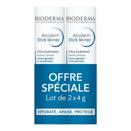 8G BIODERMA ATODERM Lot de 2 - baume à lèvres stick  1 of 1 