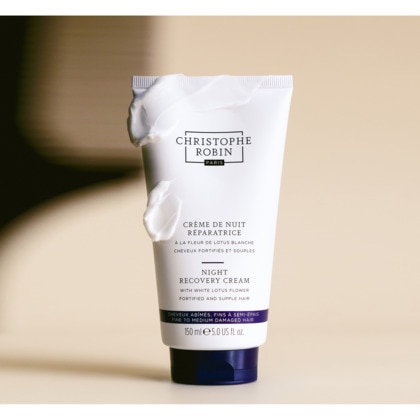 Crème de nuit réparatrice à la fleur de lotus blanche ?