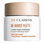 50ML Clarins MY CLARINS - RE-BOOST MATTE Crème hydra-matifiante - peaux mixtes à grasses  1 of 4 Crème hydra-matifiante - peaux mixtes à grasses