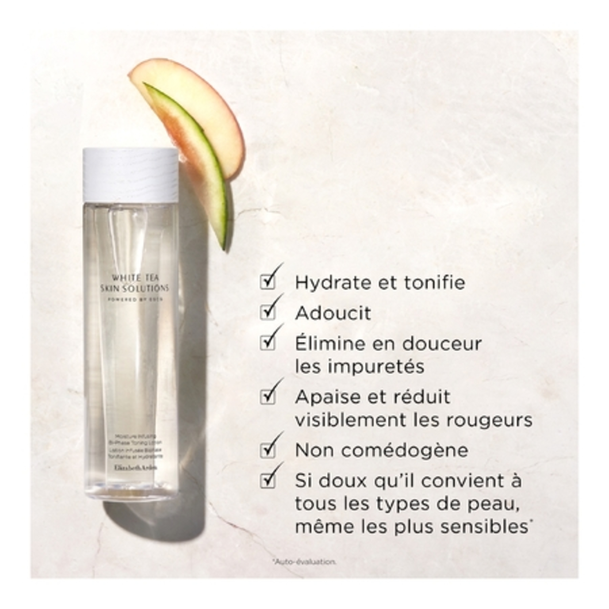 Lotion infusée bi-phase tonifiante et hydratante