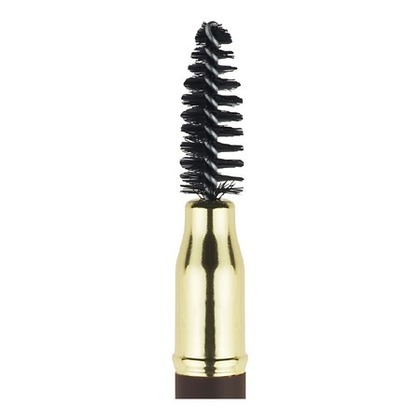 Crayon poudre. Dessine les sourcils.