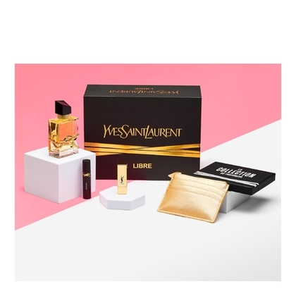  Yves Saint Laurent LIBRE Coffret eau de parfum + mascara +  rouge à lèvres  1 of 4 