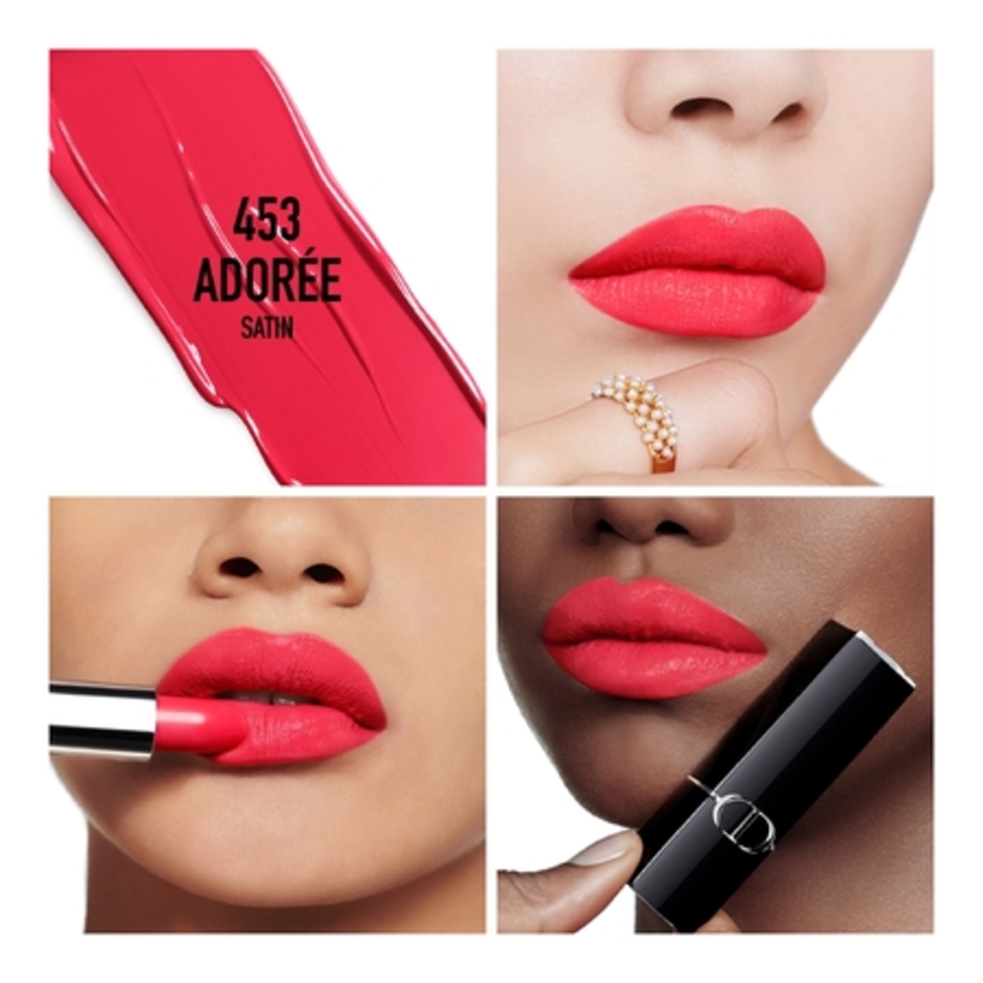 Rouge à lèvres - confort et longue tenue - 2 finis : satin ou velvet