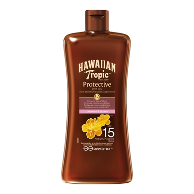Hawaiian Tropic - Solaire - Mini Huile - Spf15 - 100ml