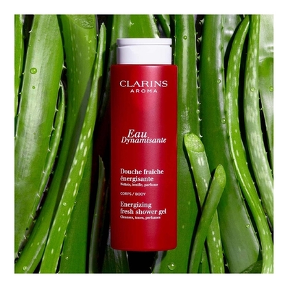 200ML Clarins AROMA EAU DYNAMISANTE Gel douche énergisant & tonifiant  1 of 4 