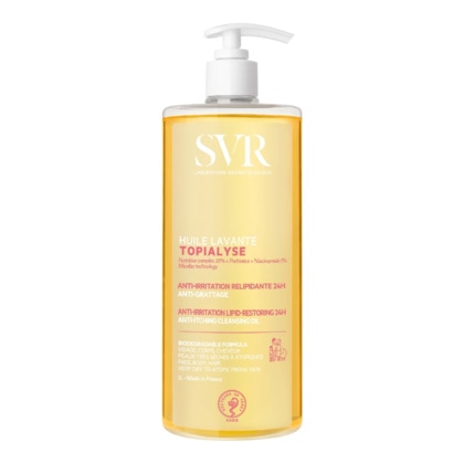 1L LABORATOIRE SVR TOPIALYSE Huile lavante anti-irritation relipidante 24h 1 of 1