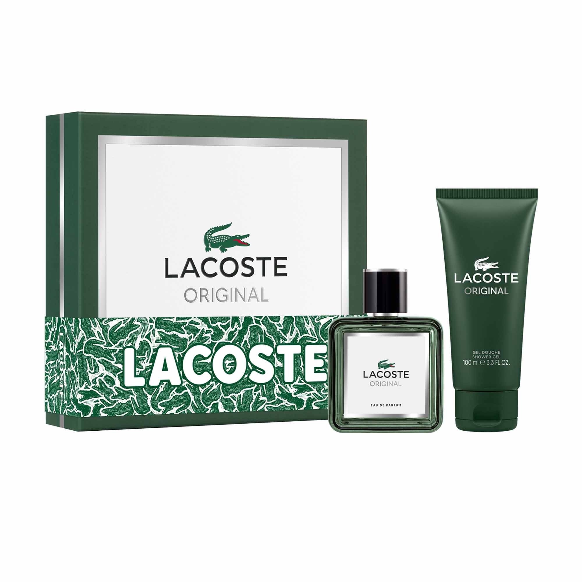 Lacoste ORIGINAL Coffret - eau de parfum + gel douche 1 of 2