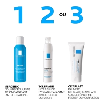 150mL LA ROCHE POSAY SÉROZINC Soin apaisant irritations assainissant visage corps  1 of 4 