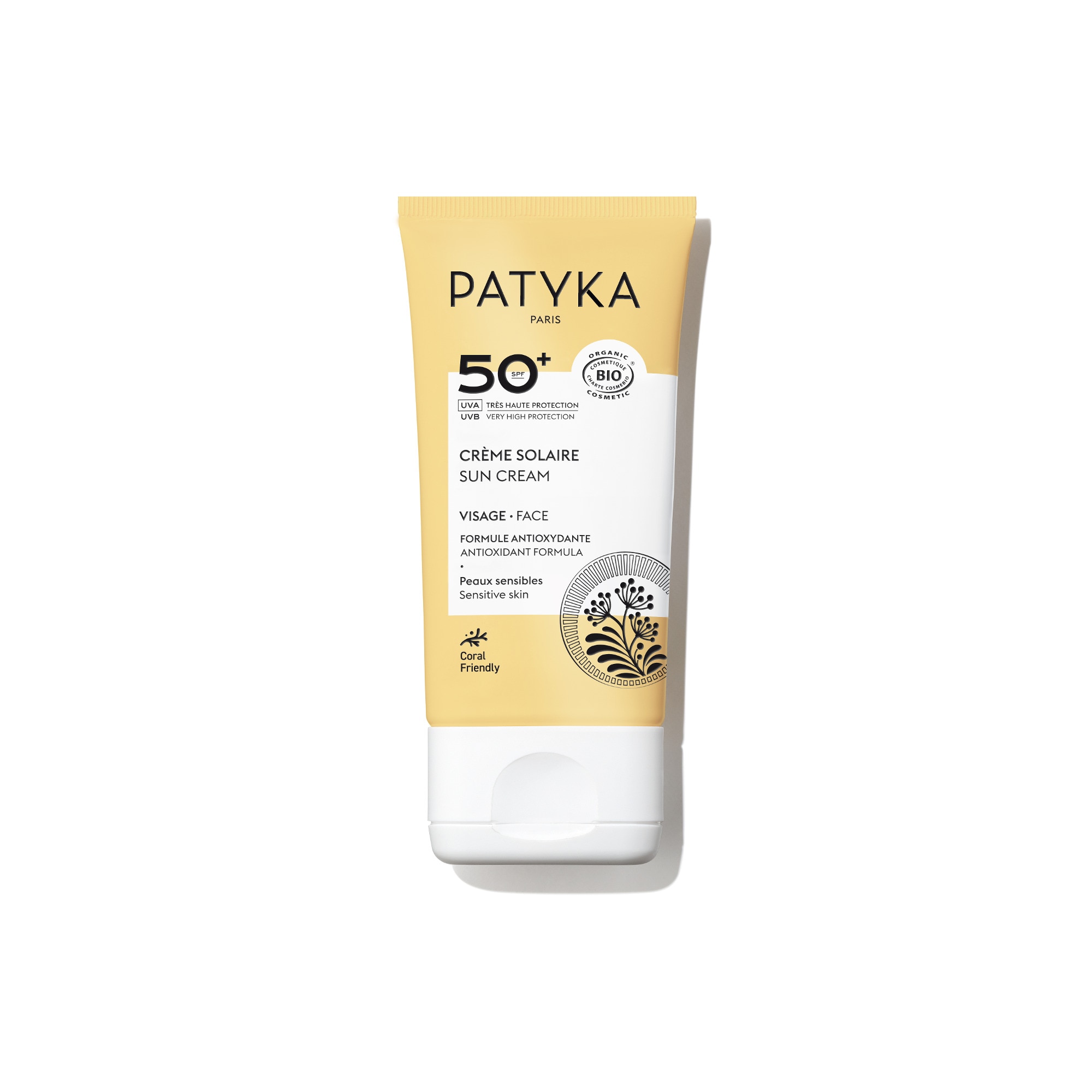 40ML PATYKA SOLAIRE Crème solaire visage spf50+ 1 of 4