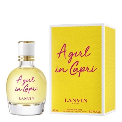 90ML Lanvin A GIRL IN CAPRI Eau de Toilette  1 of 2 