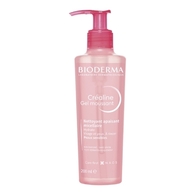 200ML BIODERMA CREALINE Gel moussant nettoyant visage doux peaux sensibles à intolérantes  1 of 2 