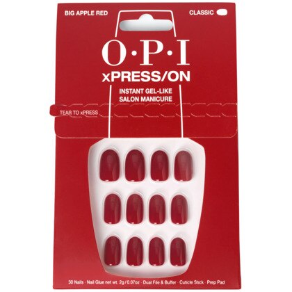  OPI FAUX ONGLES Big apple red  1 of 4 