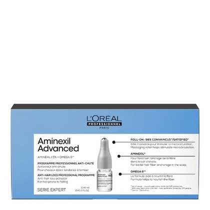 60ML L'ORÉAL PROFESSIONNEL SERIE EXPERT AMINEXIL ADVANCED Traitement anti-chute cheveux  1 of 4 