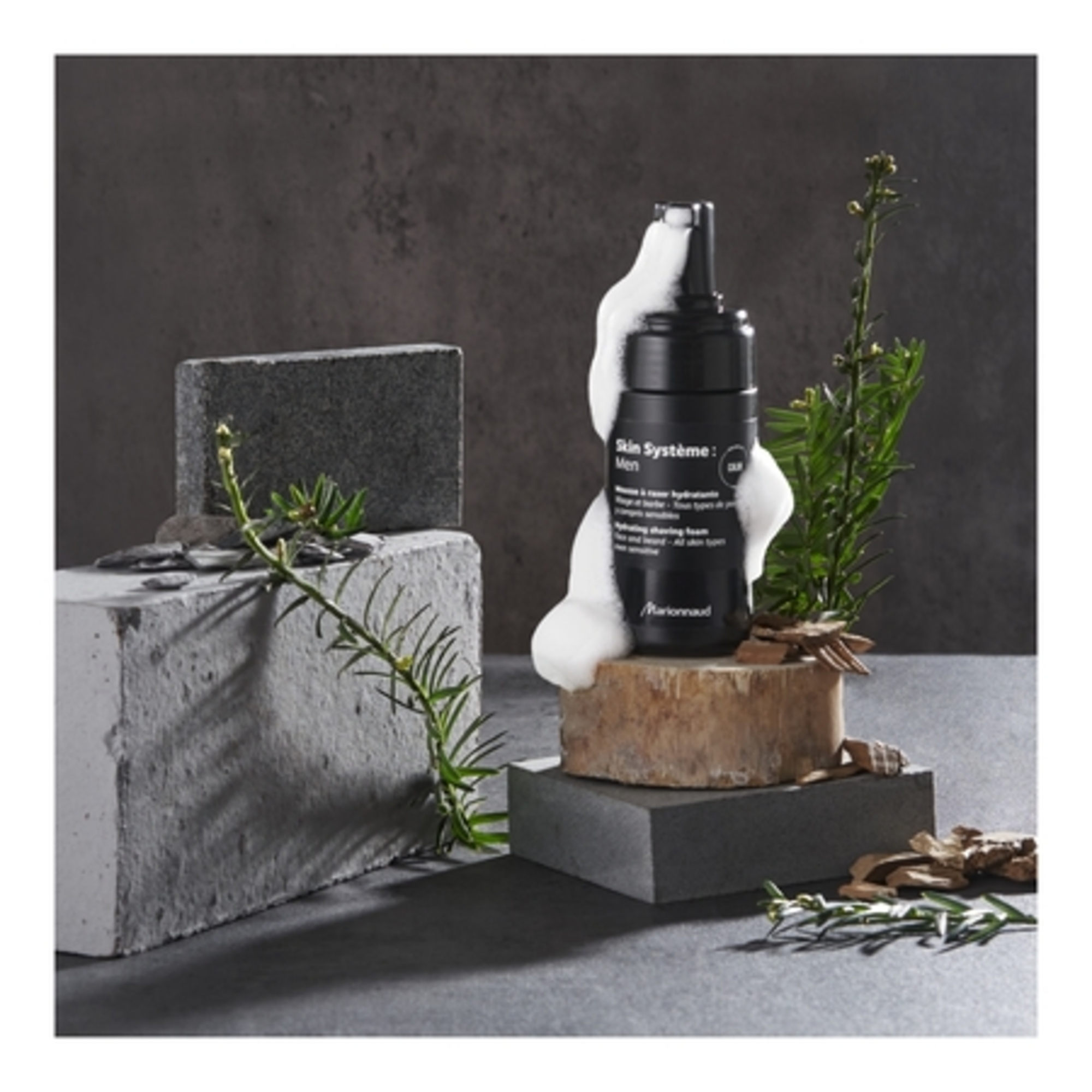 Mousse à raser hydratante