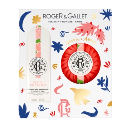  Roger & Gallet FLEUR DE FIGUIER Coffret - eau parfumée + savon  1 of 1 