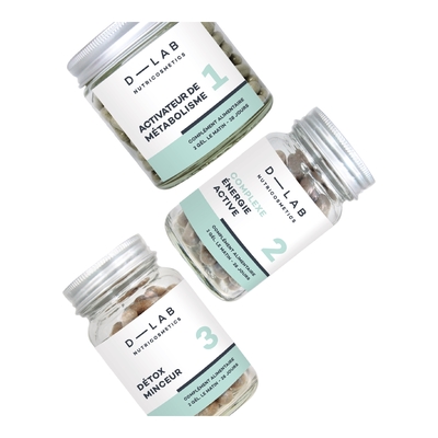 D-lab Nutricosmetics - Minceur - Programme Brûle-graisses - 402g