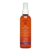 200ML APIVITA BEE SUN SAFE Huile corps sublimatrice de bronzage SPF30  1 of 2 