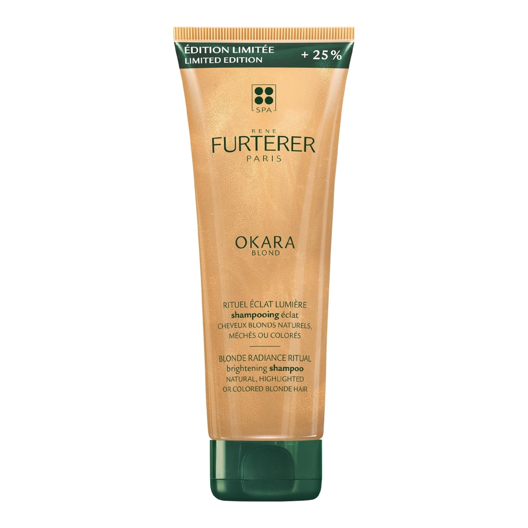 250mL RENE FURTERER OKARA Shampooing éclat - cheveux blonds naturels 1 of 2