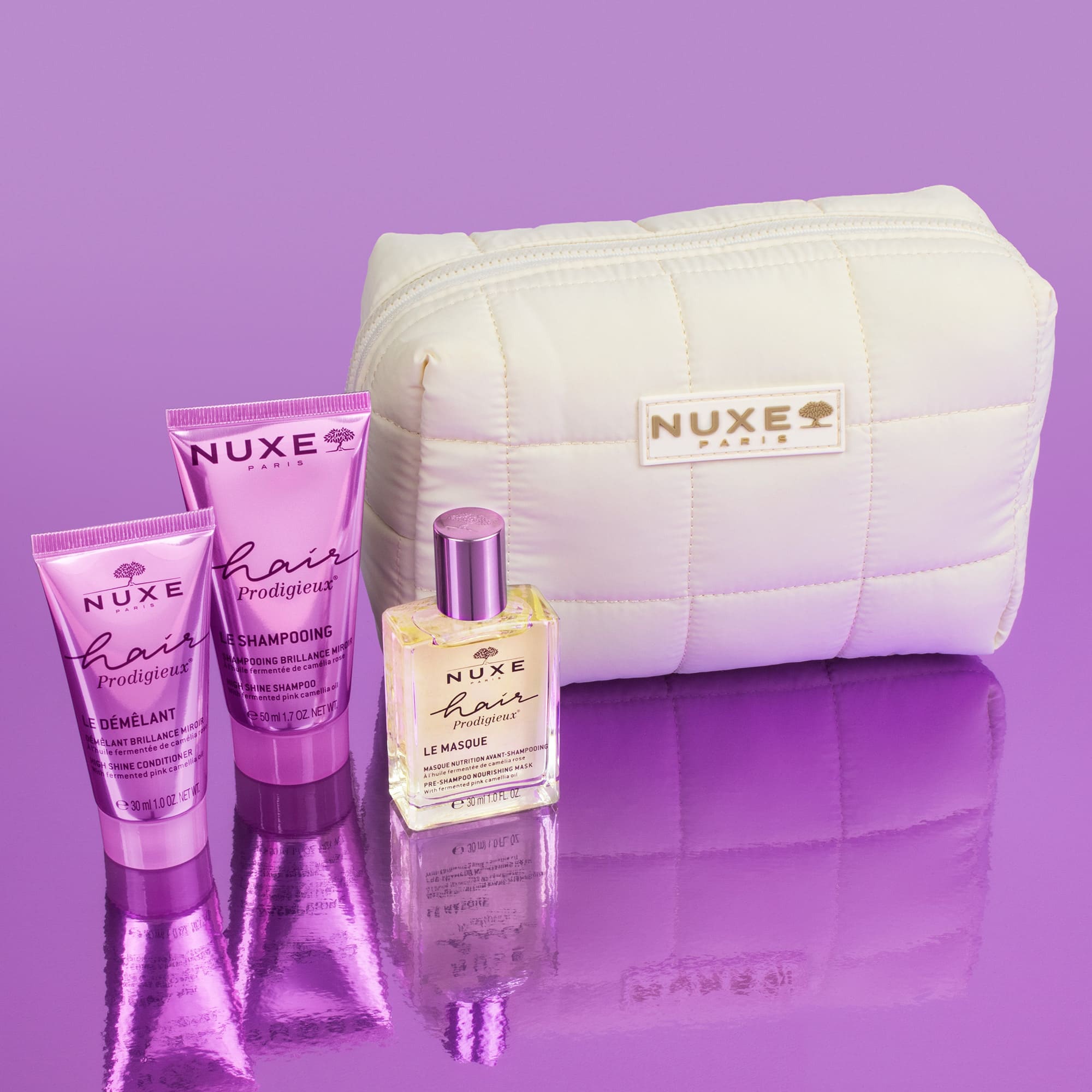 Trousse - my glossy hair routine