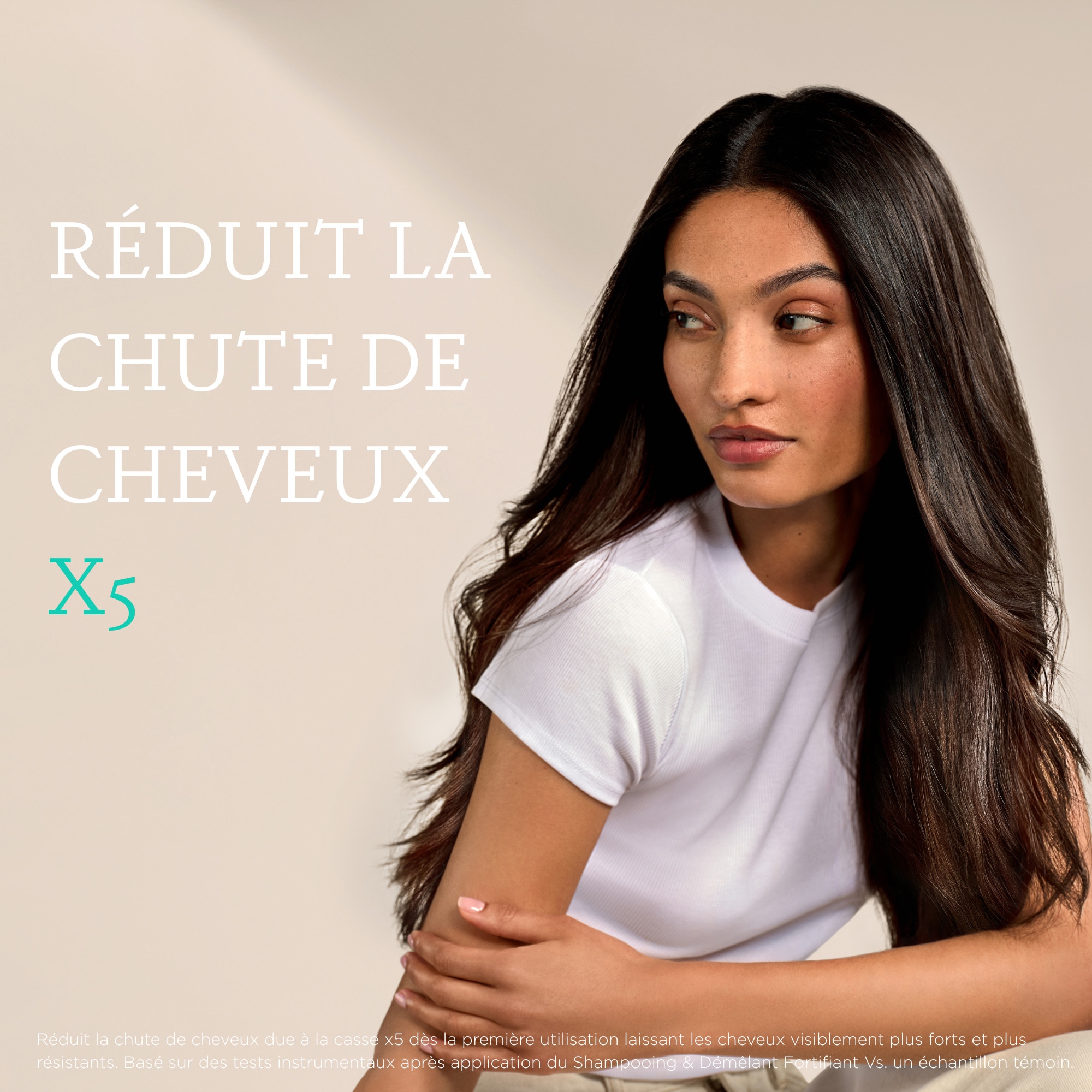 Démêlant fortifiant aux peptides d'amarante