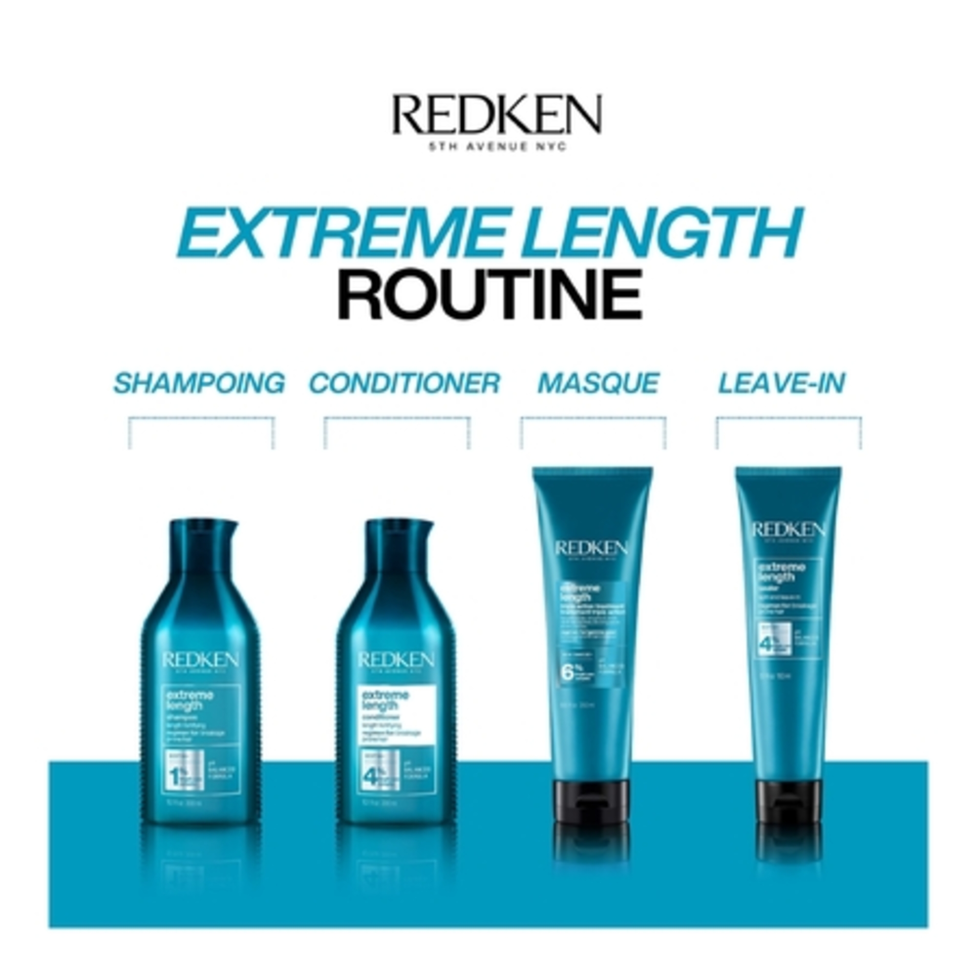 Masque triple action fortifiant pour cheveux longs