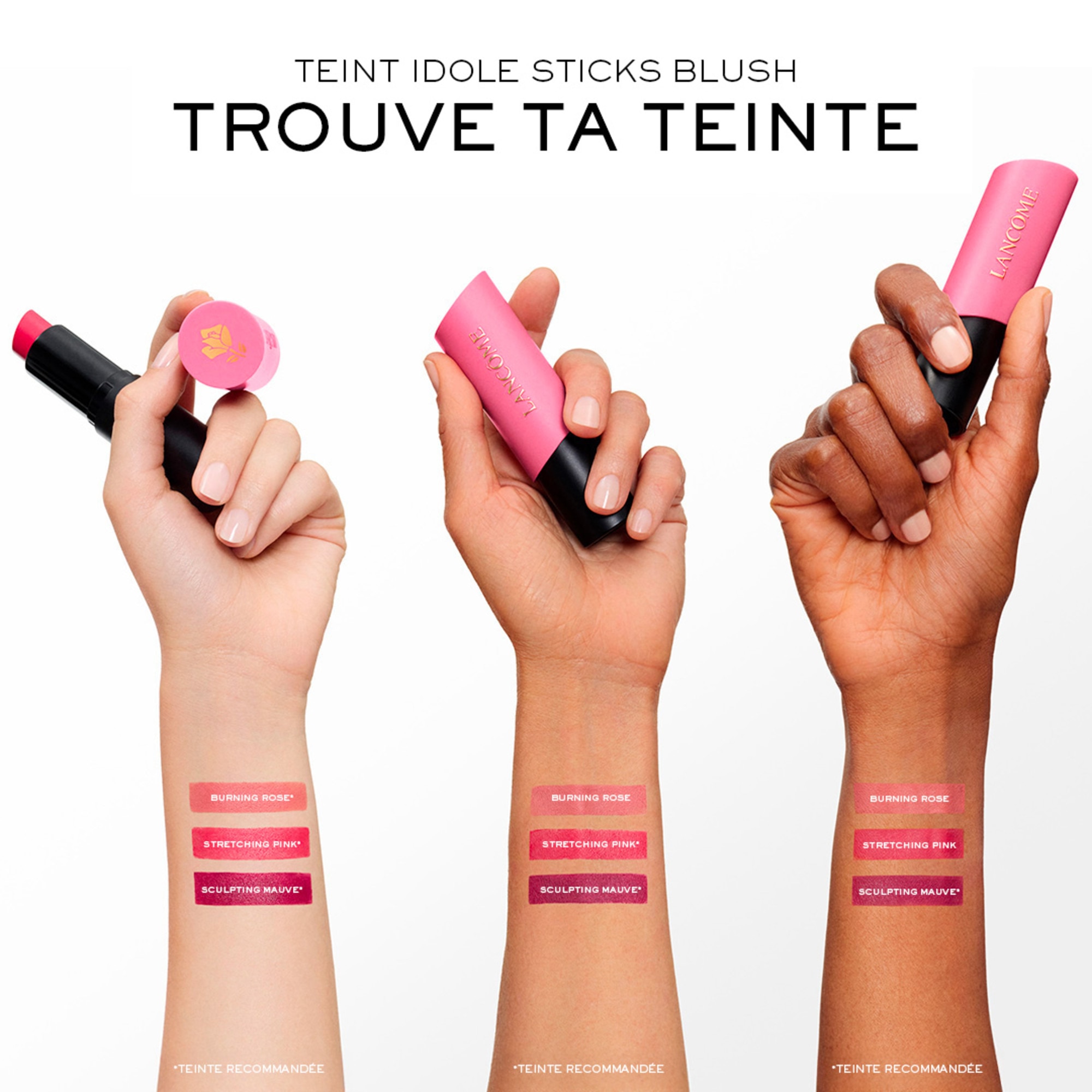 Lancôme TEINT IDOLE ULTRA WEAR SHAPE Blush effet bonne mine 24h de tenue 4 of 4 Blush effet bonne mine 24h de tenue
