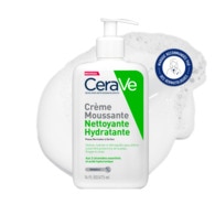 473ML CERAVE CERAVE Crème moussante nettoyante hydratante peaux normales à sèches  1 of 2 