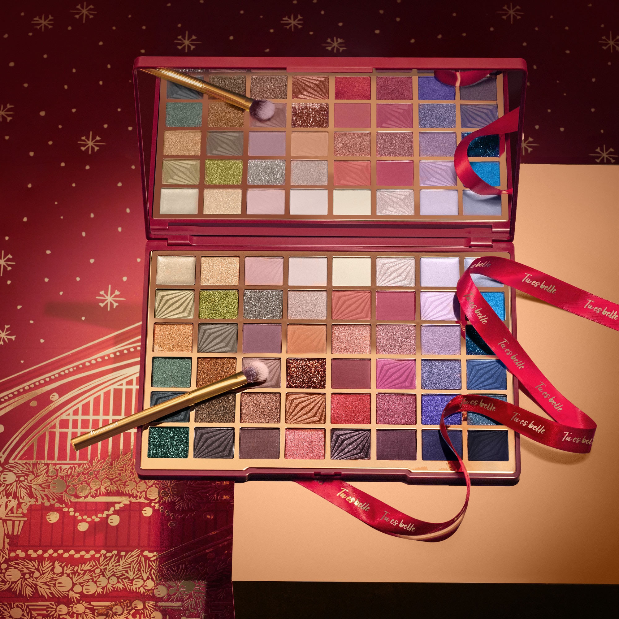 La palette regard scintillant