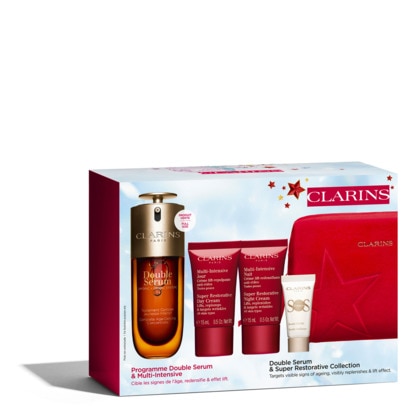  Clarins DOUBLE SERUM Coffret  1 of 3 