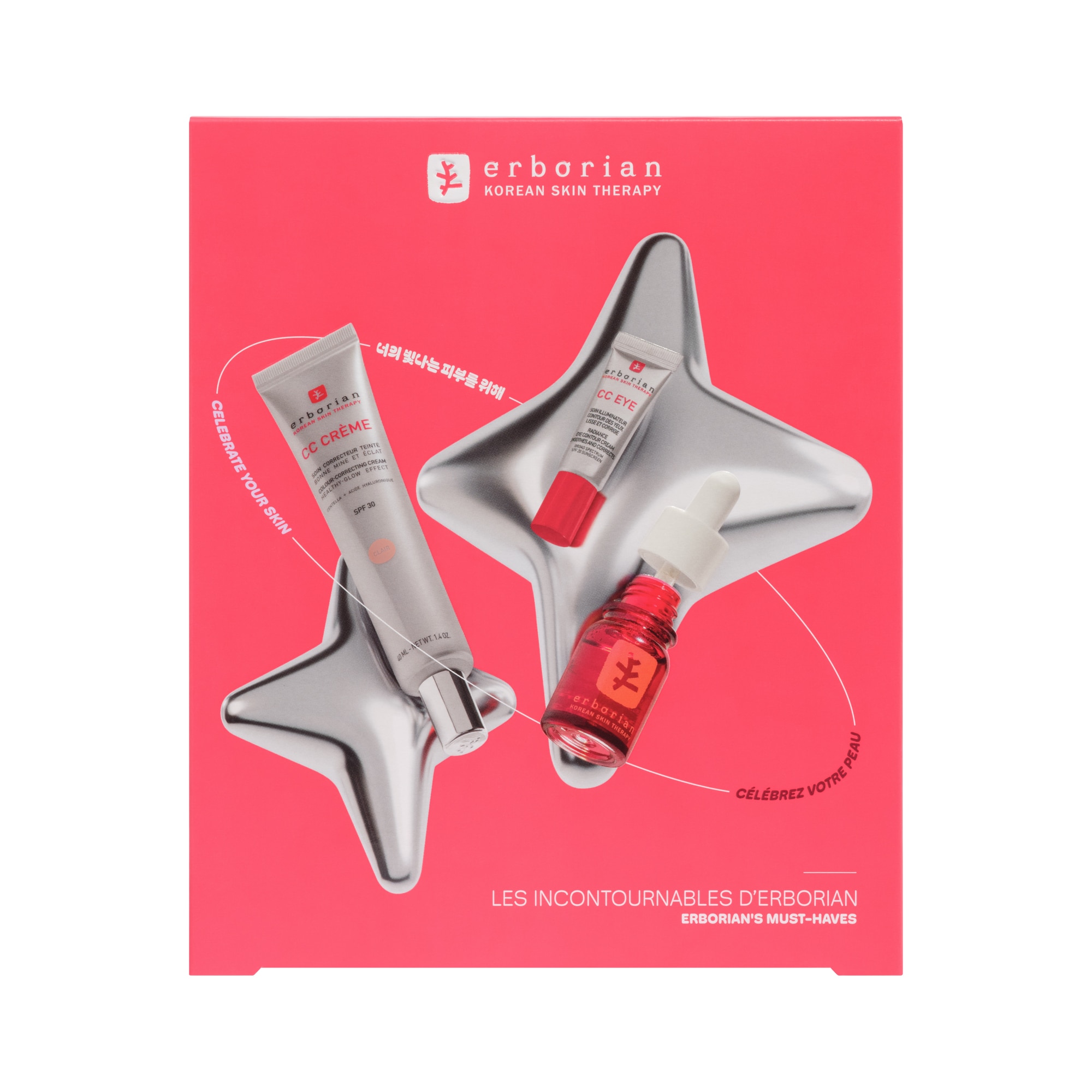 Erborian - Cc Duo X Skin Therapy Oil - Clair - Coffret