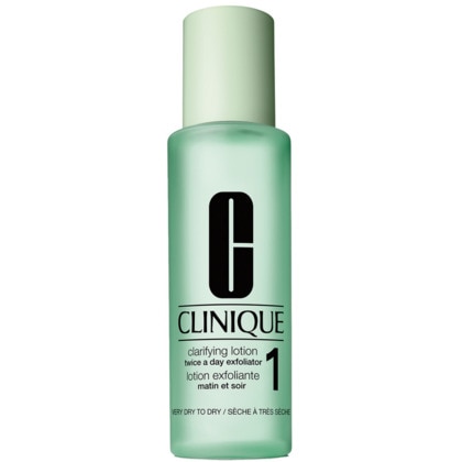 200ML Clinique BASIC 3 TEMPS Lotion exfoliante 1 - peaux sèches à très sèches  1 of 4 