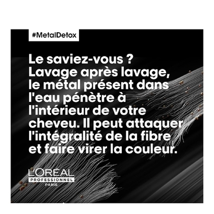 Shampooing professionnel crème lavante anti-métal