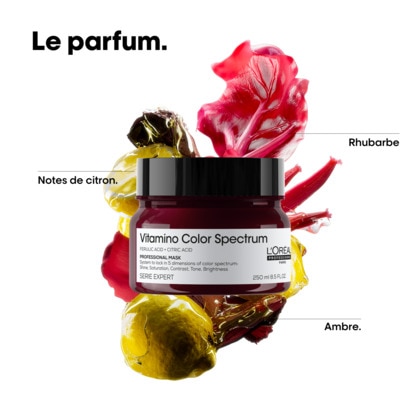 Masque fixateur du spectre coloriel