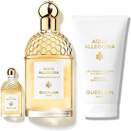  Guerlain AQUA ALLEGORIA Coffret eau de toilette + lait corps + miniature  1 of 4 